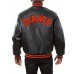San Francisco Giants Varsity Black Leather Jacket